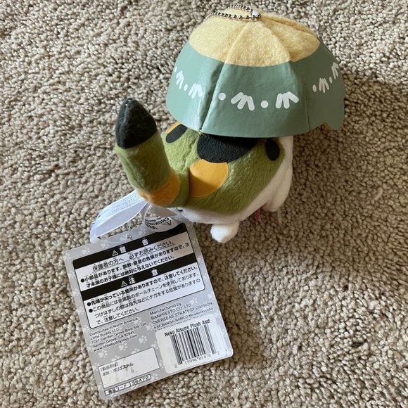 Neko Atsume Bowl Plushie Keychain - Picture 2 of 2